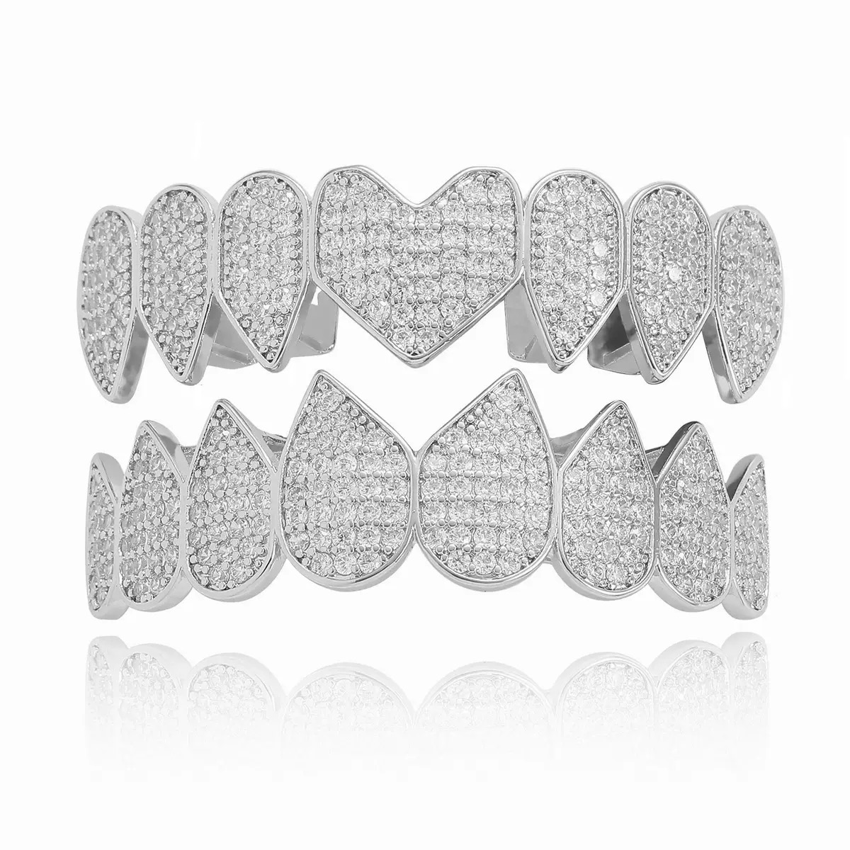 Body Jewelry Materials - Hiphop Rock Iced Out 5A Zircon