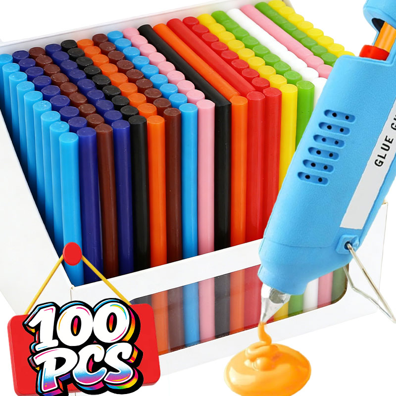 Body Jewelry Glue - Colorful Hot Melt Glue Sticks Body
