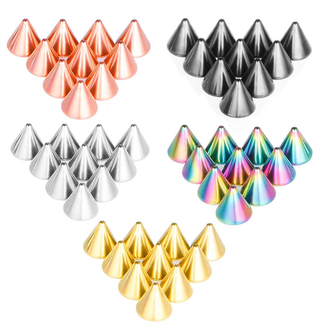 Body Jewelry Replacement Ball - 10pcs Stainless Steel Jewelry Spare Accessories