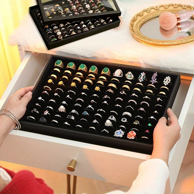 Body Jewelry Display - 1Set Ring Holder Display Tray Jewelry