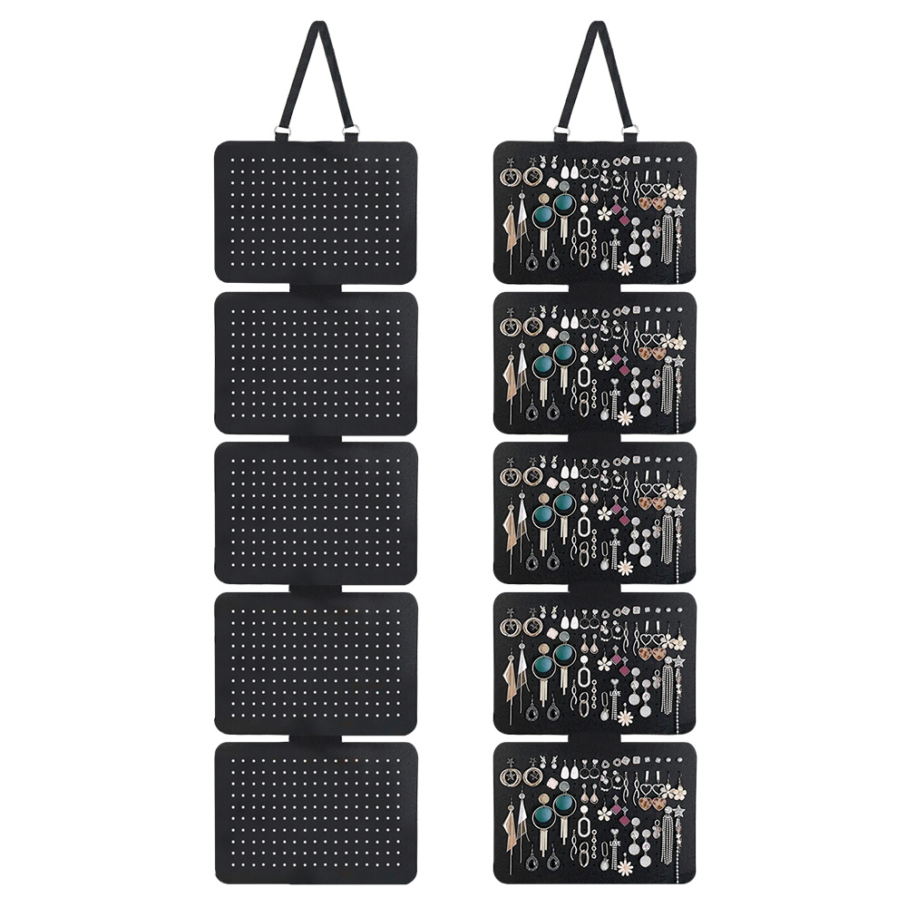 Body Jewelry Display - 5 Layer Jewelry Organizer Rack Wall