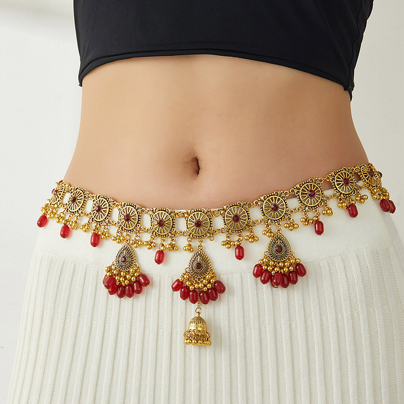 Body Jewelry Art - luxury style high-grade retro carved waist