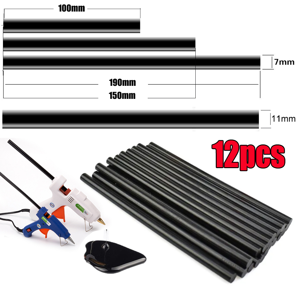 Body Jewelry Glue - 12Pcs Car Dent Glue Sticks 7mm/11mm