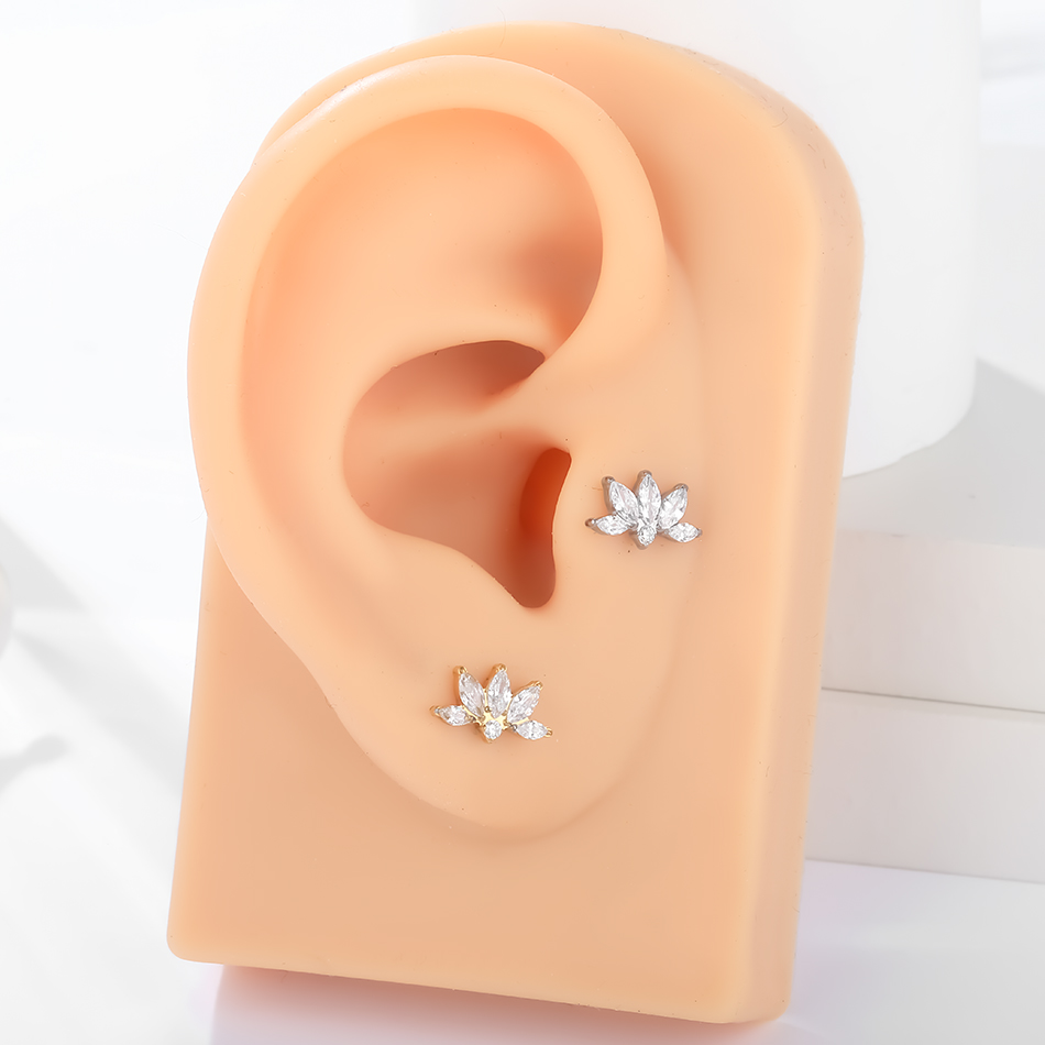 1/5pcs Implant Grade Titanium  - Body Jewelry Labret 评论和价格