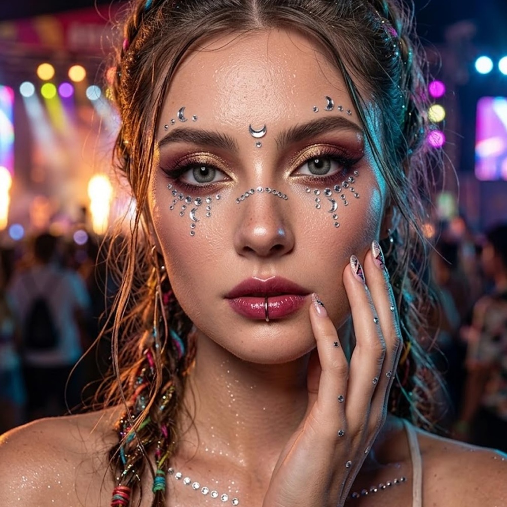 Fake Piercings Balls Stick on  - Body Jewelry Labret 评论和价格