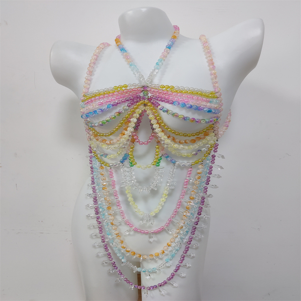 Woman Body Jewelry Europe And  - Body Jewelry Vest 评论和价格
