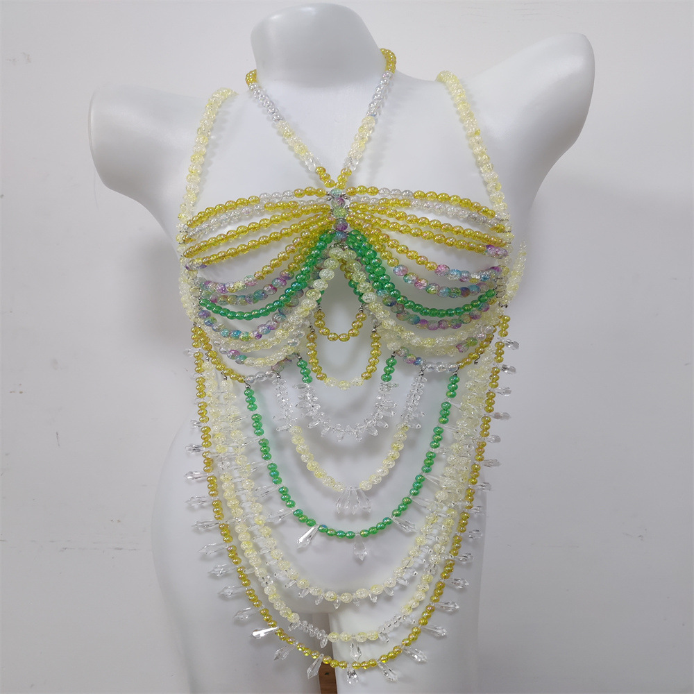 Woman Body Jewelry Europe And  - Body Jewelry Vest 评论和价格