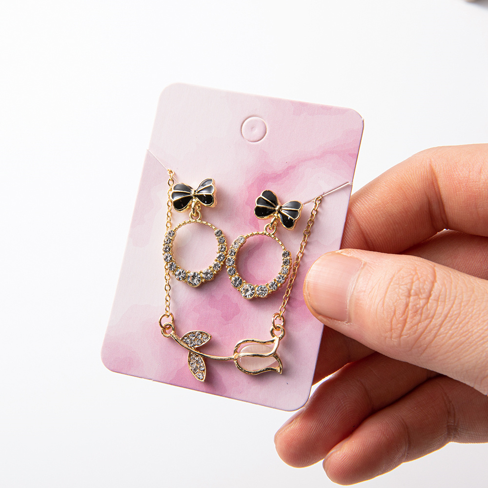 50pcs Marble Earring Display C - Body Jewelry Display 评论和价格