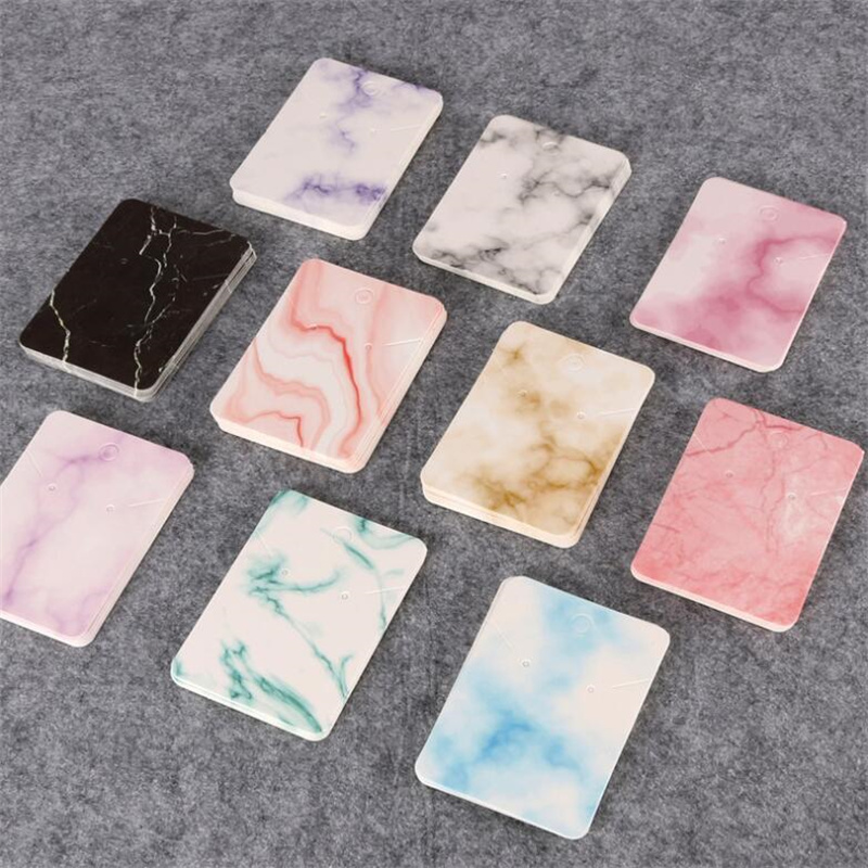 50pcs Marble Earring Display C - Body Jewelry Display 评论和价格