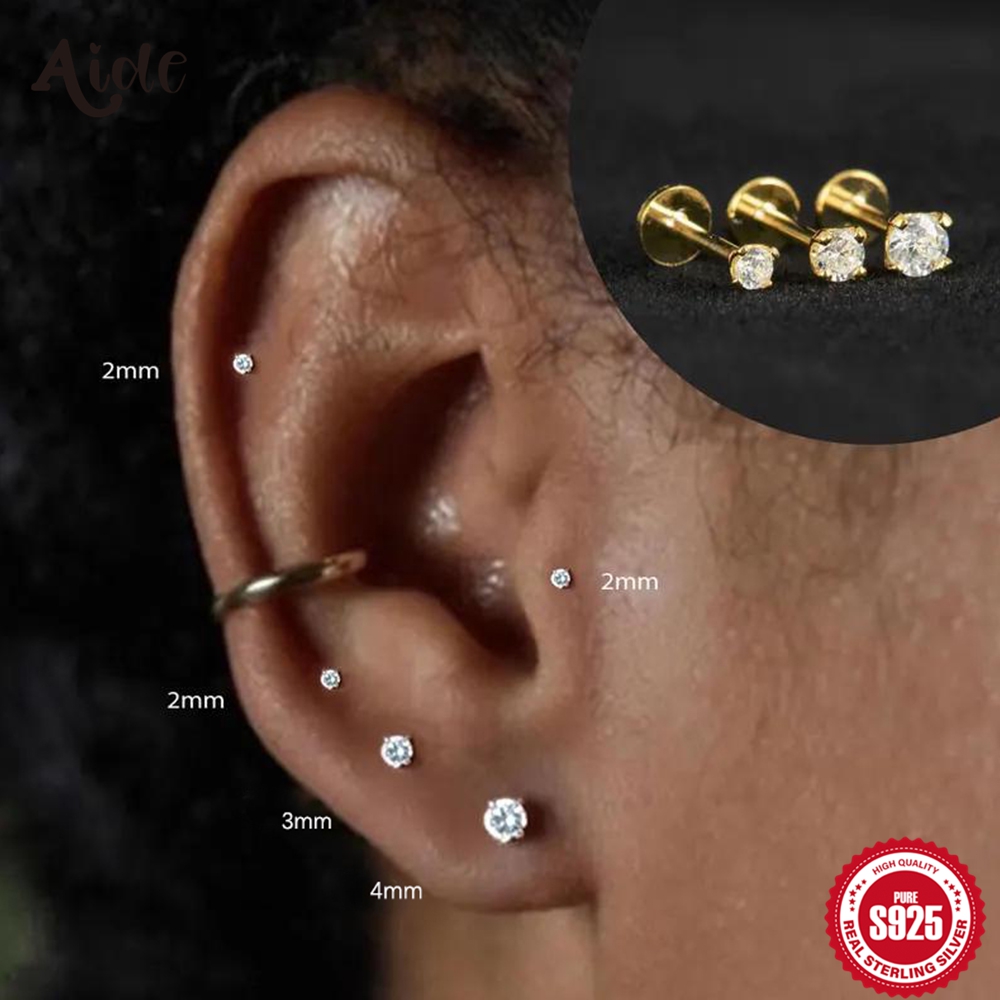 Aide 925 Sterling Silver Moiss - Body Jewelry Labret 评论和价格