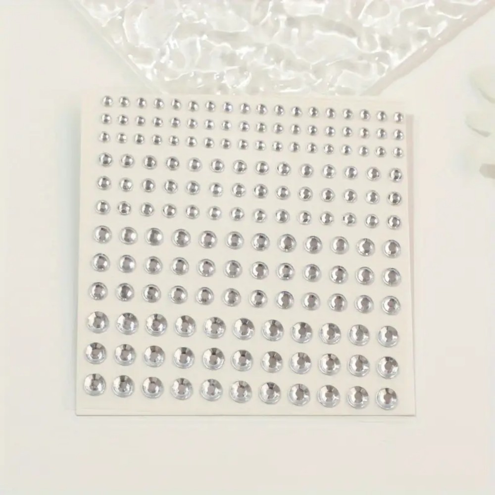 165pcs Self-Adhesive Rhineston - Body Jewelry Labret 评论和价格