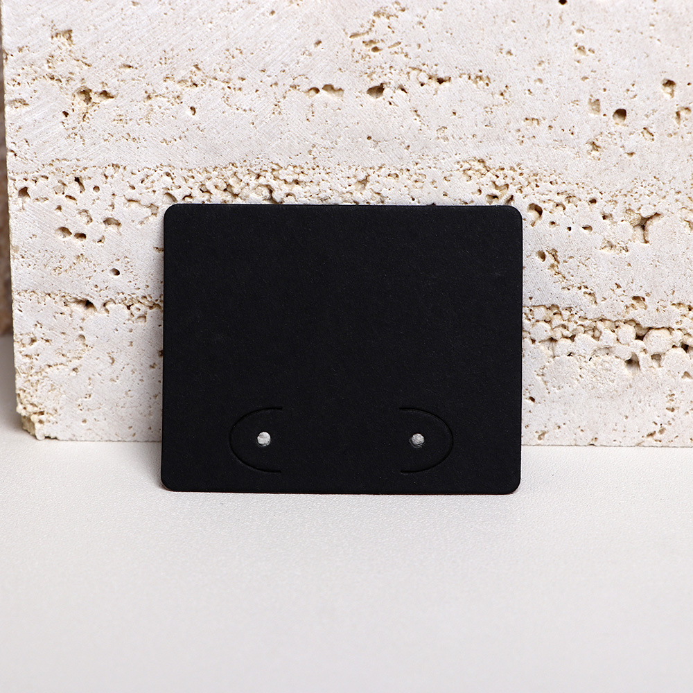50PCS 5x4cm White Brown Black  - Body Jewelry Display 评论和价格