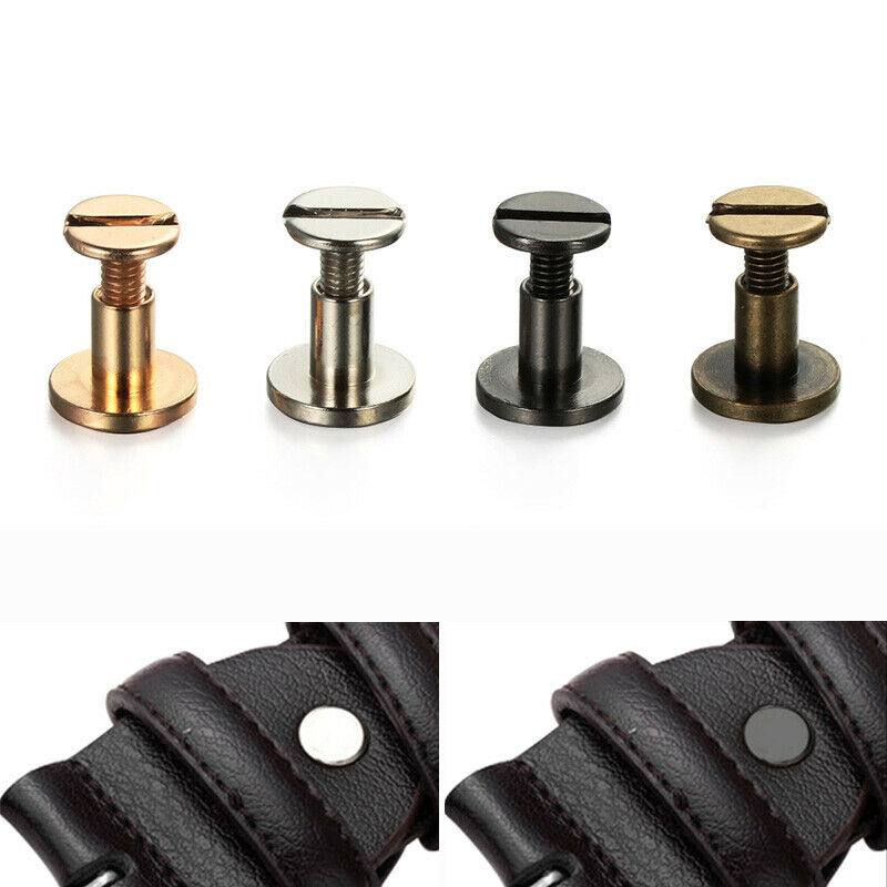 10Sets/20Pcs Flat Belt Screws  - Body Jewelry Chicago 评论和价格