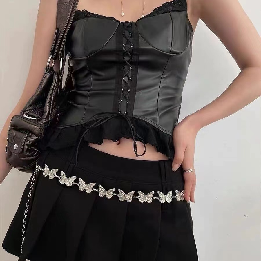 Fashion Butterfly Belt Waist C - Body Jewelry For Sale 评论和价格
