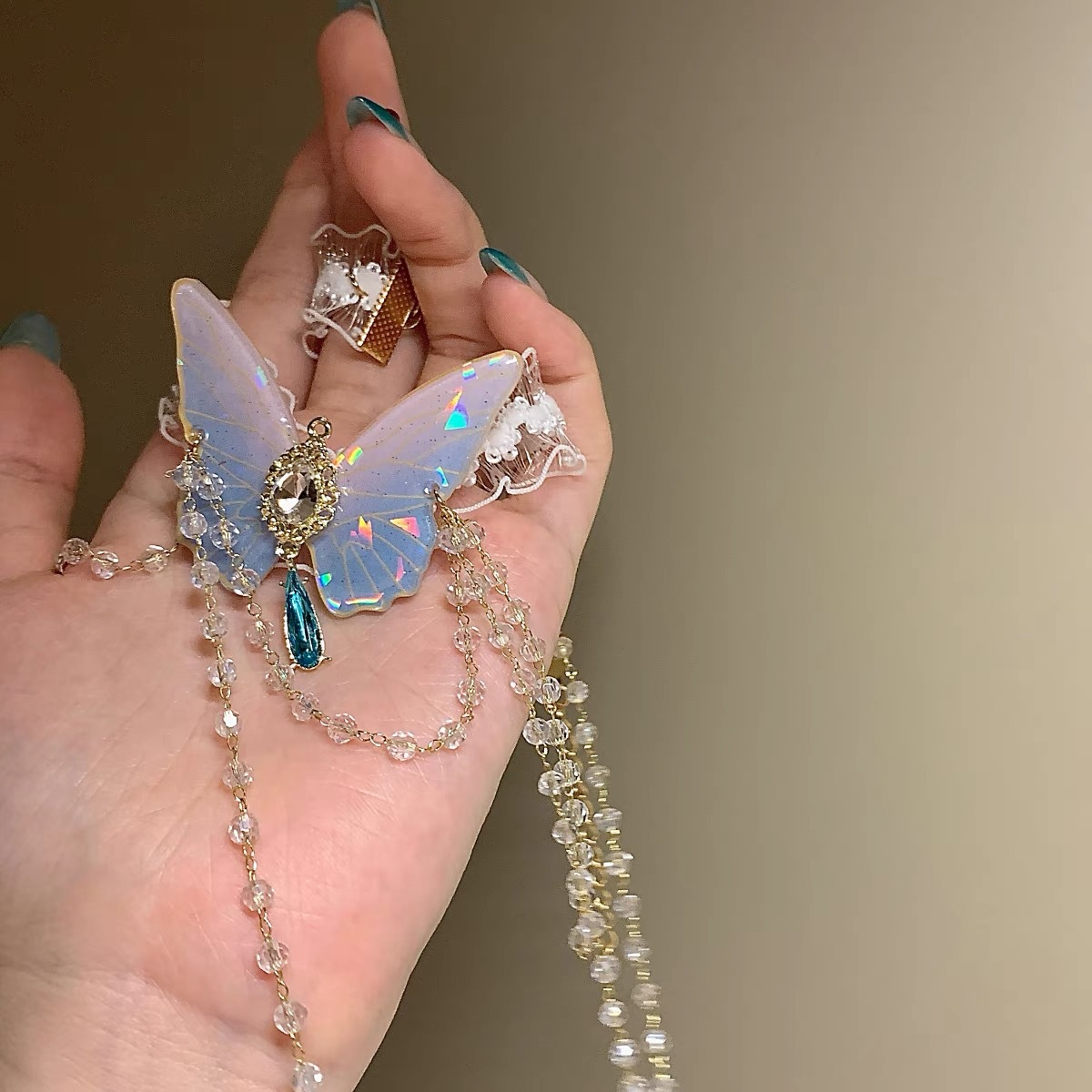 Fashionable Butterfly Pattern  - Body Jewels 评论和价格
