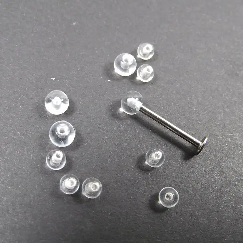 100pcs Transparent Replacement - Body Jewelry Replacement Ball 评论和价格