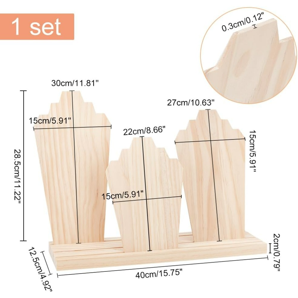 Removable Displays Wood Plank  - Body Jewelry Display 评论和价格