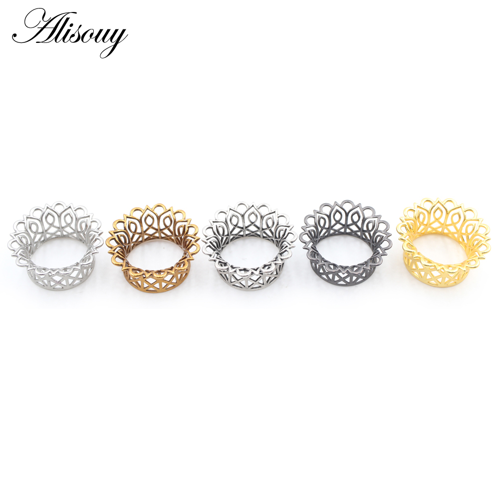 Alisouy 1PC 6-25mm Copper Holl - Body Jewelry Ear Gauges 评论和价格