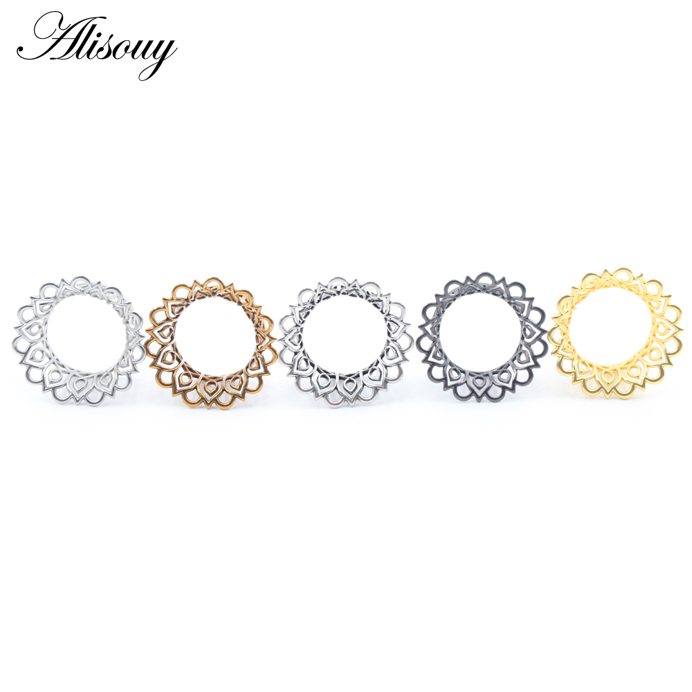 Alisouy 1PC 6-25mm Copper Holl - Body Jewelry Ear Gauges 评论和价格
