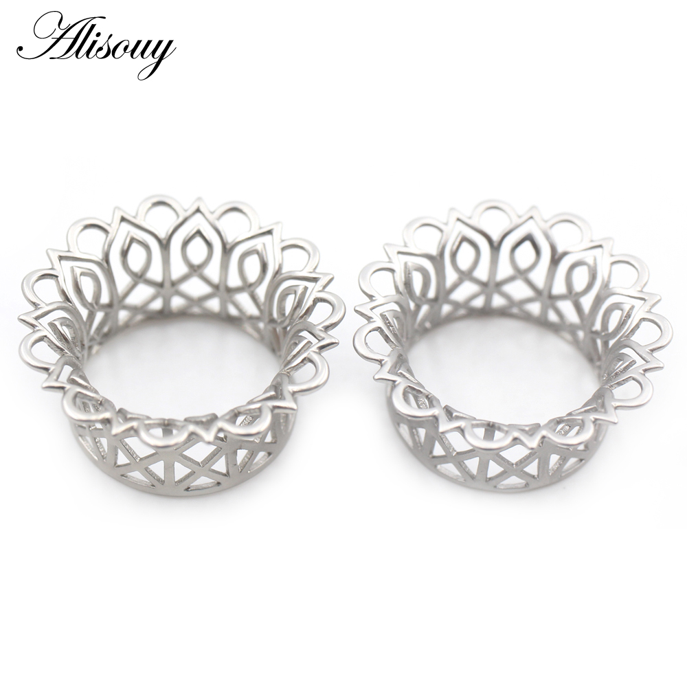 Alisouy 1PC 6-25mm Copper Holl - Body Jewelry Ear Gauges 评论和价格