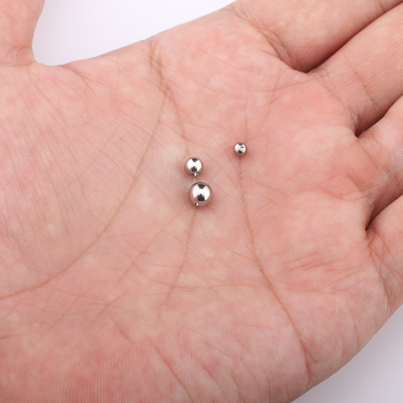 10Pc ASTM F-136 Titanium Capti - Body Jewelry Replacement Ball 评论和价格