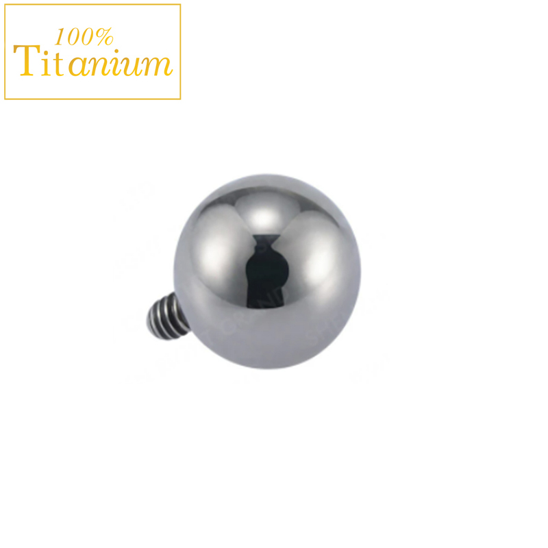 10Pc Implant Grade ASTM G23 Ti - Body Jewelry Replacement Ball 评论和价格