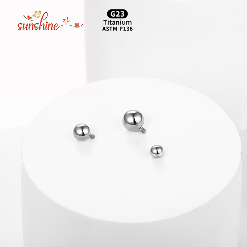 1PCS Internally Threaded Ball  - Body Jewelry Replacement Ball 评论和价格