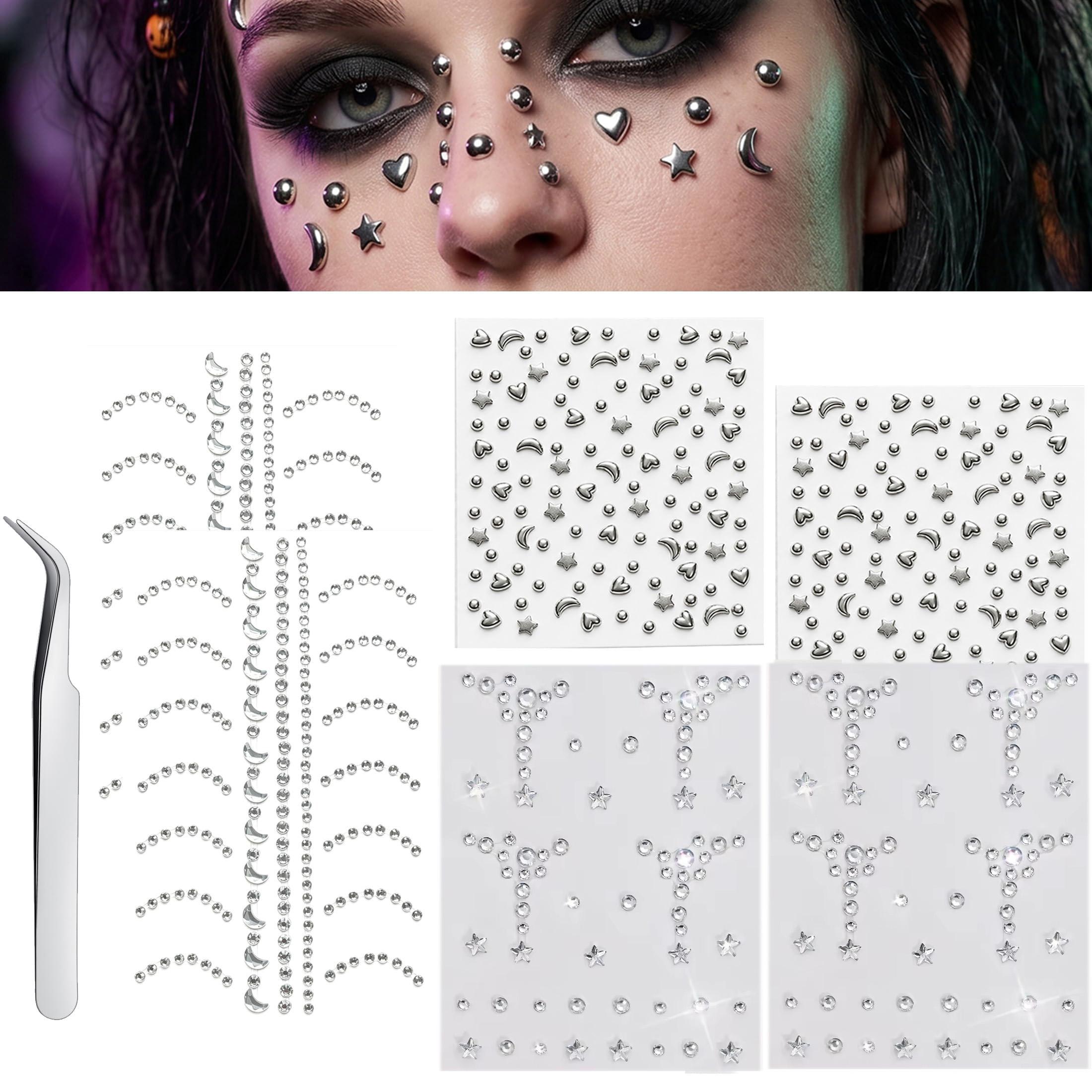 Fake Piercings Balls Stick on  - Body Jewelry Labret 评论和价格