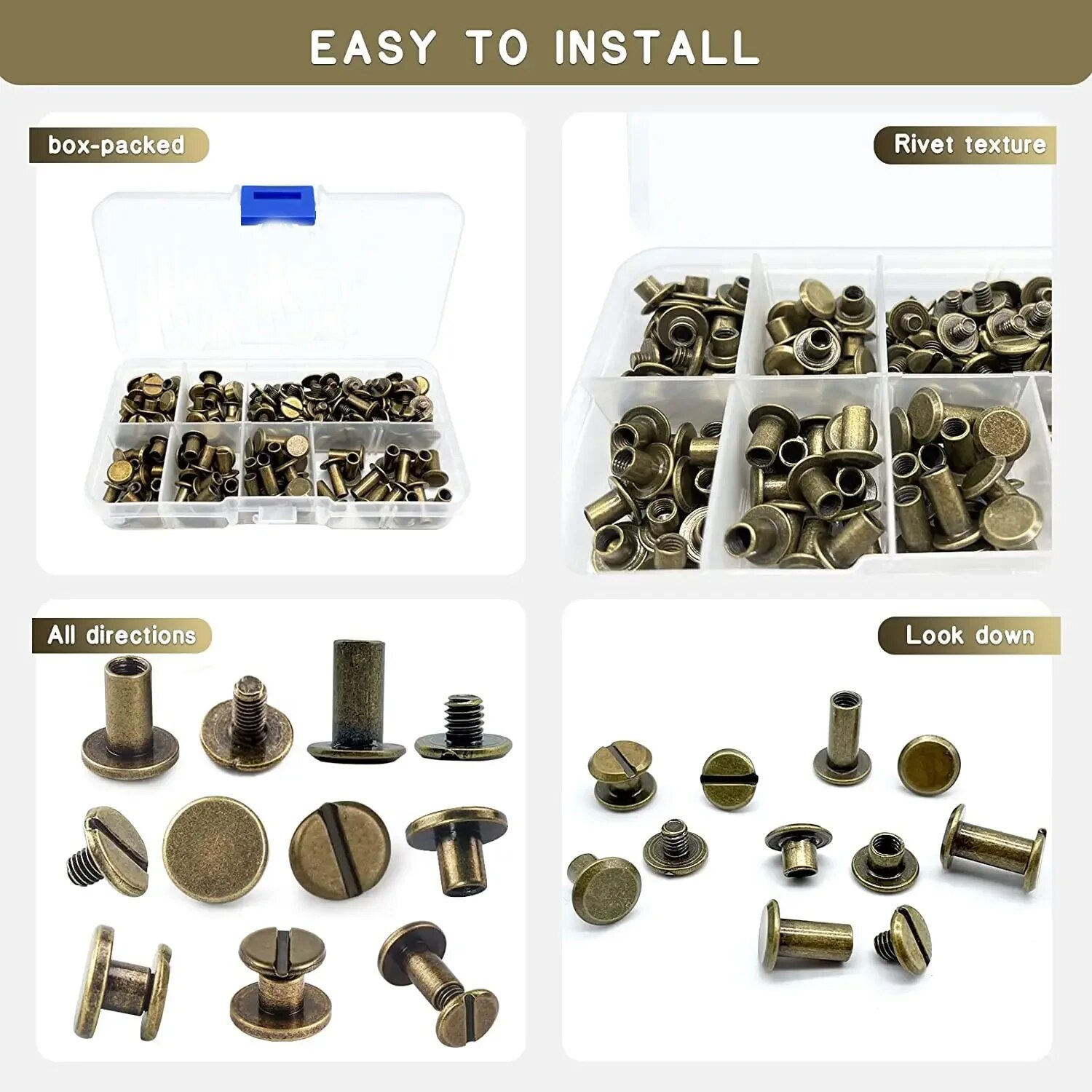 90Sets Chicago Screws Kit, 6 S - Body Jewelry Chicago 评论和价格