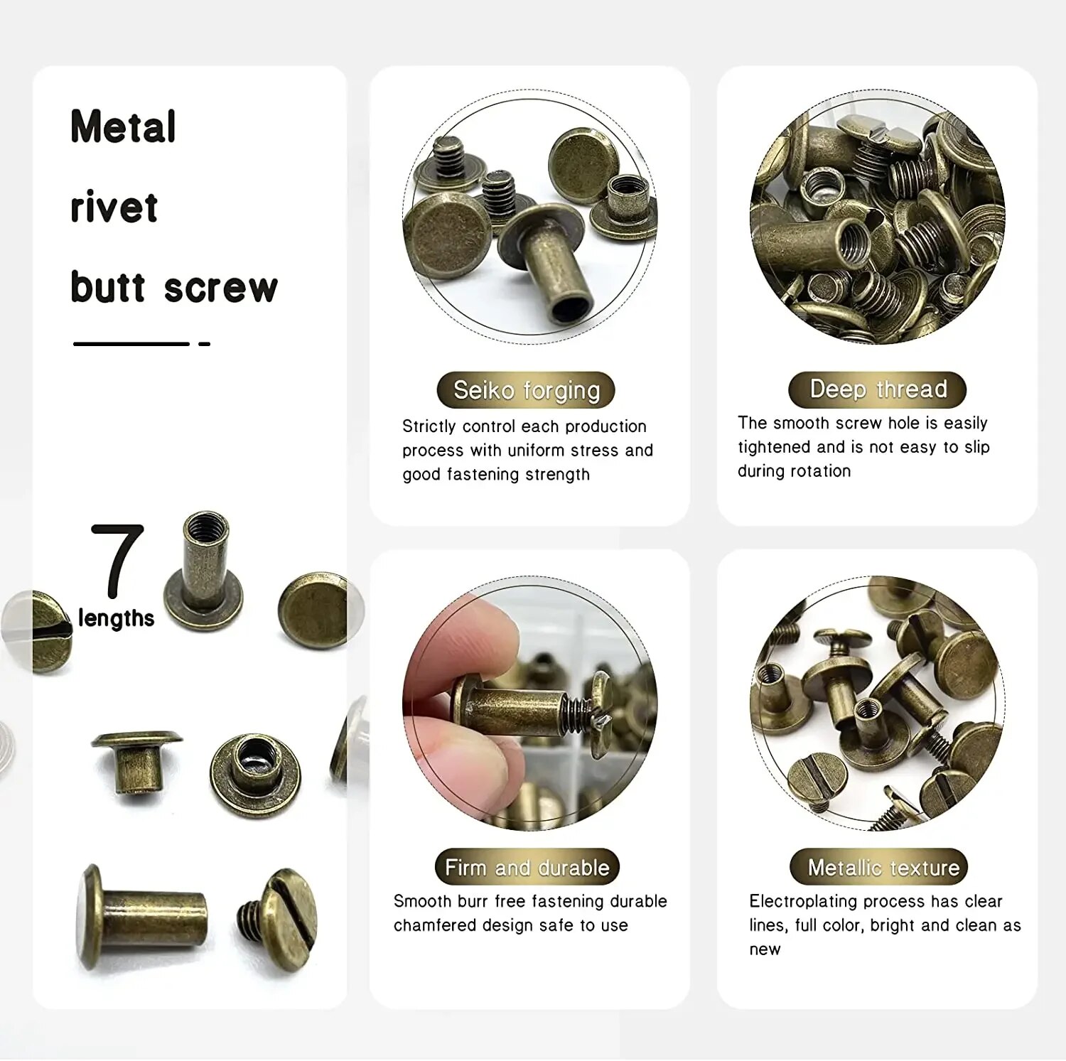 90Sets Chicago Screws Kit, 6 S - Body Jewelry Chicago 评论和价格
