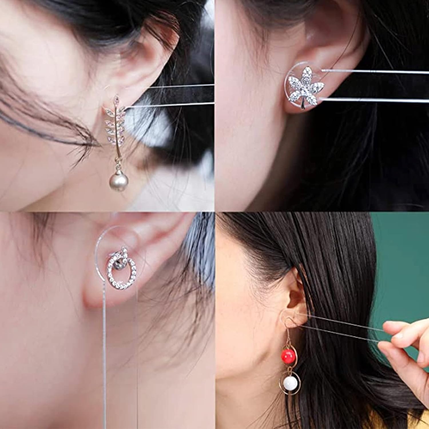 5pcs Acrylic Earring Try-on Wa - Body Jewelry Display 评论和价格