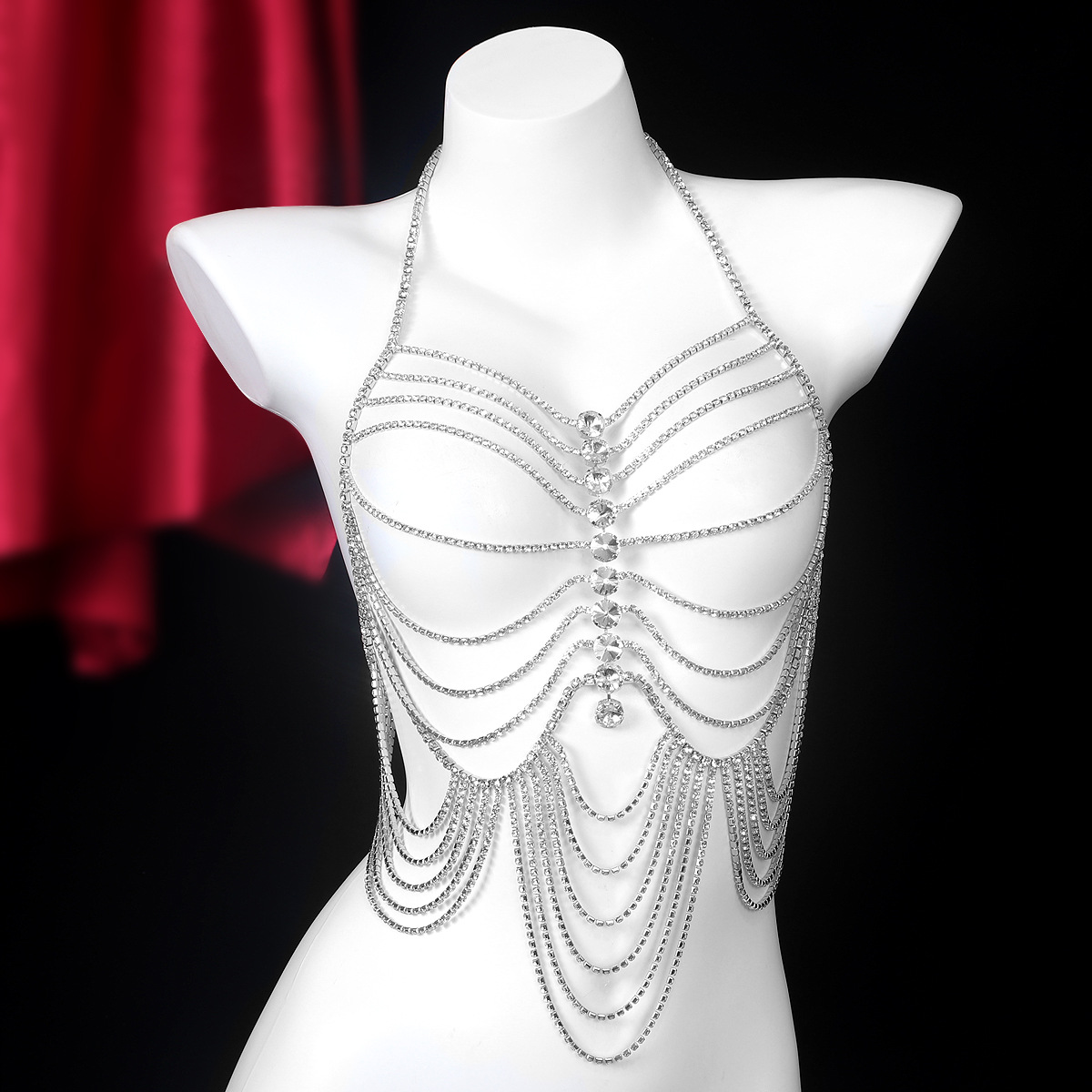 Luxurious Stripe Tassels Retro - Body Jewelry Art 评论和价格