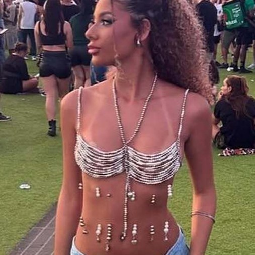 2025 Luxury Design Halter Vest - Body Jewelry Vest 评论和价格