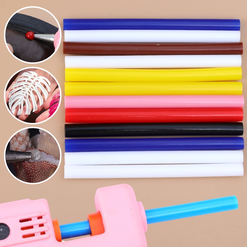 Colorful Hot Melt Glue Sticks  - Body Jewelry Glue 评论和价格