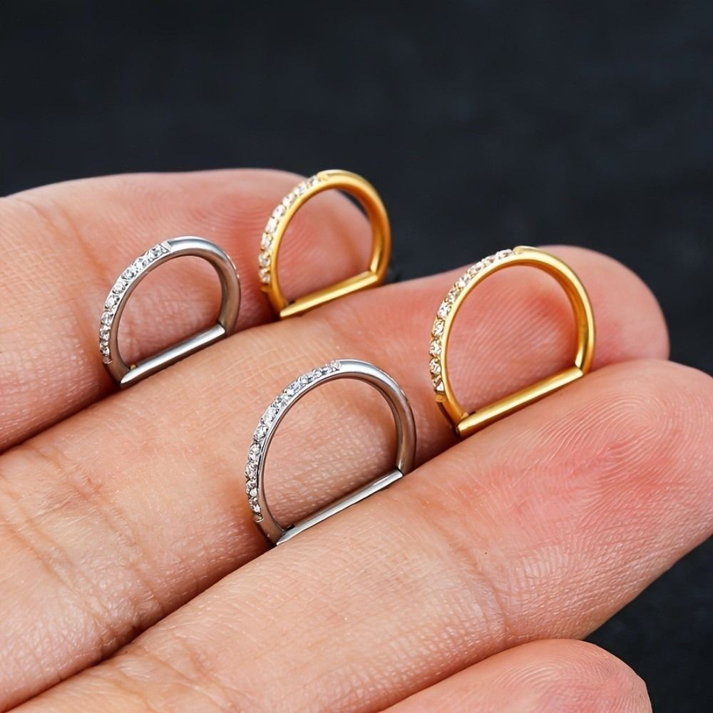 ASTM F136 Titanium Septum Ring - Body Jewelry Materials 评论和价格