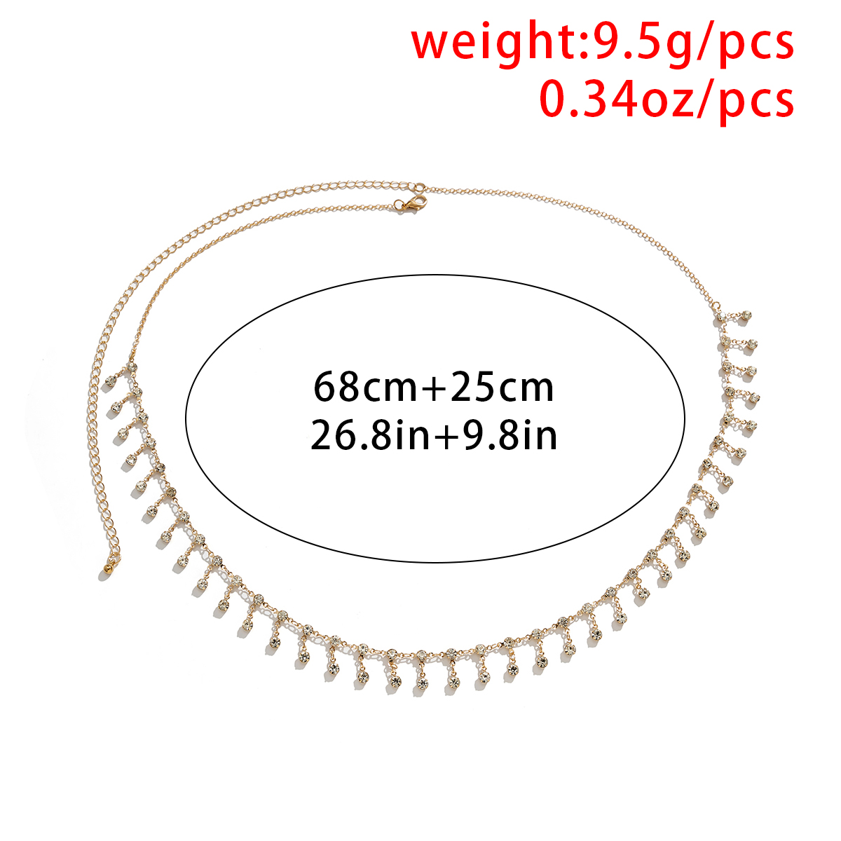 Sexy Tassel Waist Chain Belt Z - Body Jewelry Art 评论和价格
