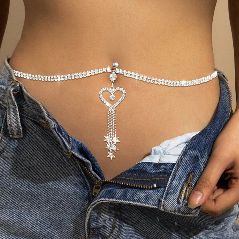 GLAMing Boho Heart Dangle Rhin - Body Jewelry Art 评论和价格
