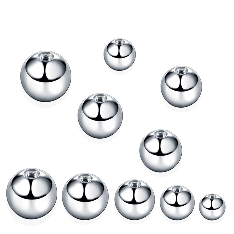 80Pcs 3-5MM 316L Surgical Stee - Body Jewelry Replacement Ball 评论和价格