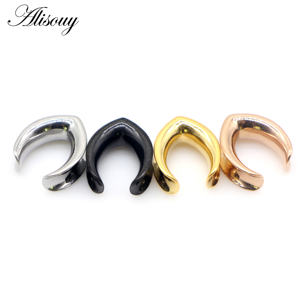 Alisouy 2pcs 6mm-30mm Water Dr - Body Jewelry Ear Gauges 评论和价格