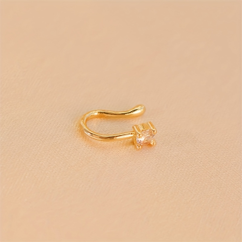 1-Piece Round Zircon Non Perfo - Body Jewelry Materials 评论和价格