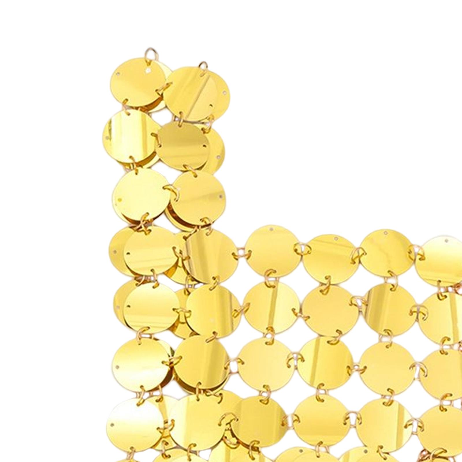 Sequin Vest Tank Tops Sparkly  - Body Jewelry Vest 评论和价格