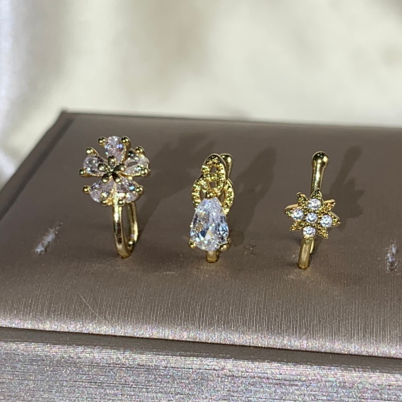 3-piece French style minimalis - Body Jewelry Materials 评论和价格