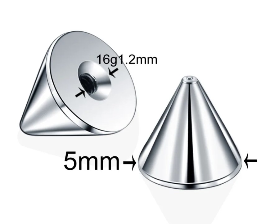 10pcs/lot 316L Stainless Steel - Body Jewelry Replacement Ball 评论和价格
