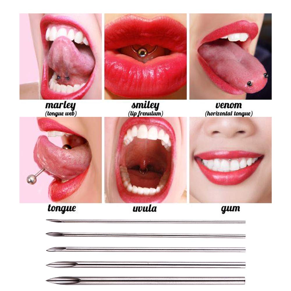 100Pcs 6G-20G Gauge Sterile Di - Body Jewelry Ear Gauges 评论和价格