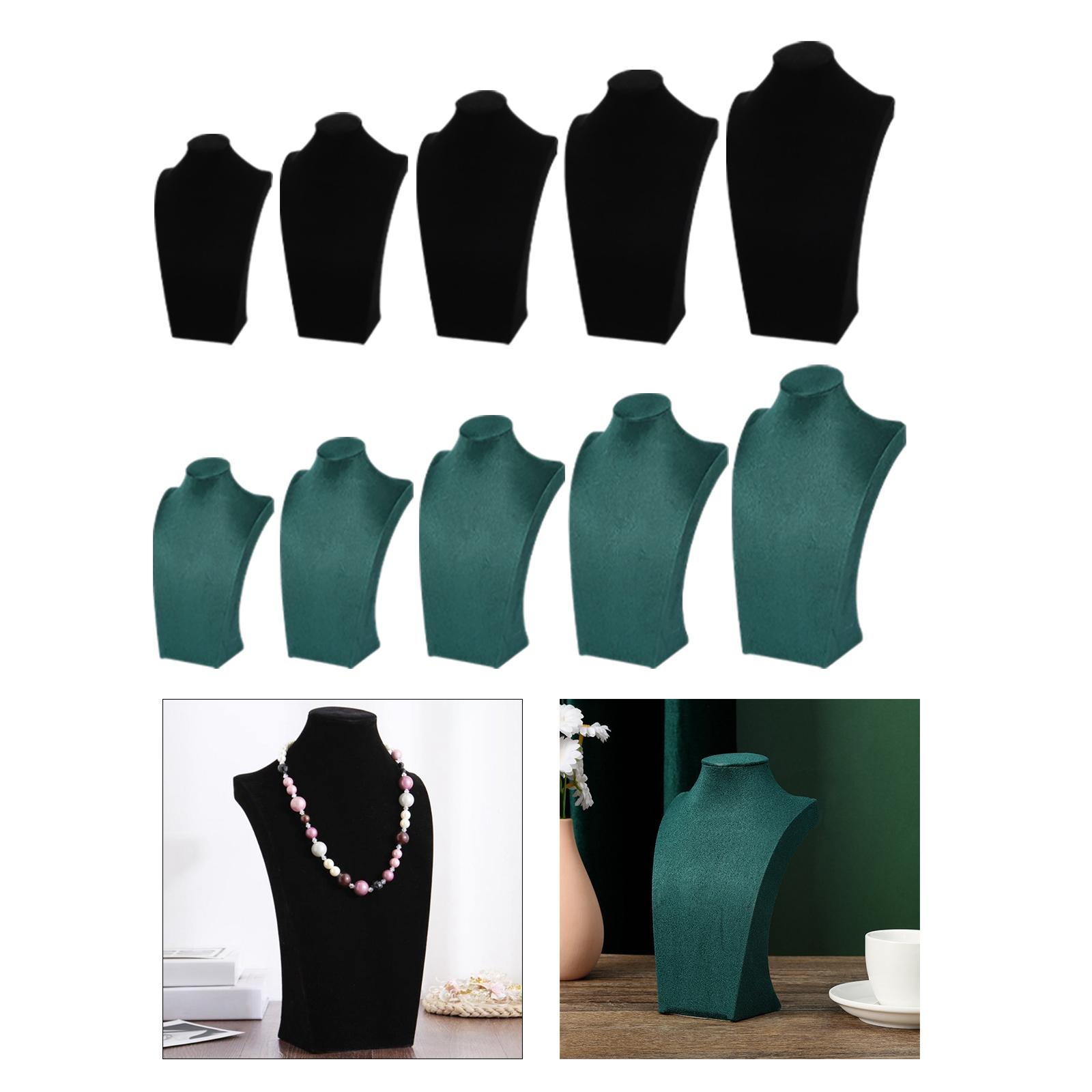 Necklace Bust Jewelry Bust Sta - Body Jewelry Display 评论和价格
