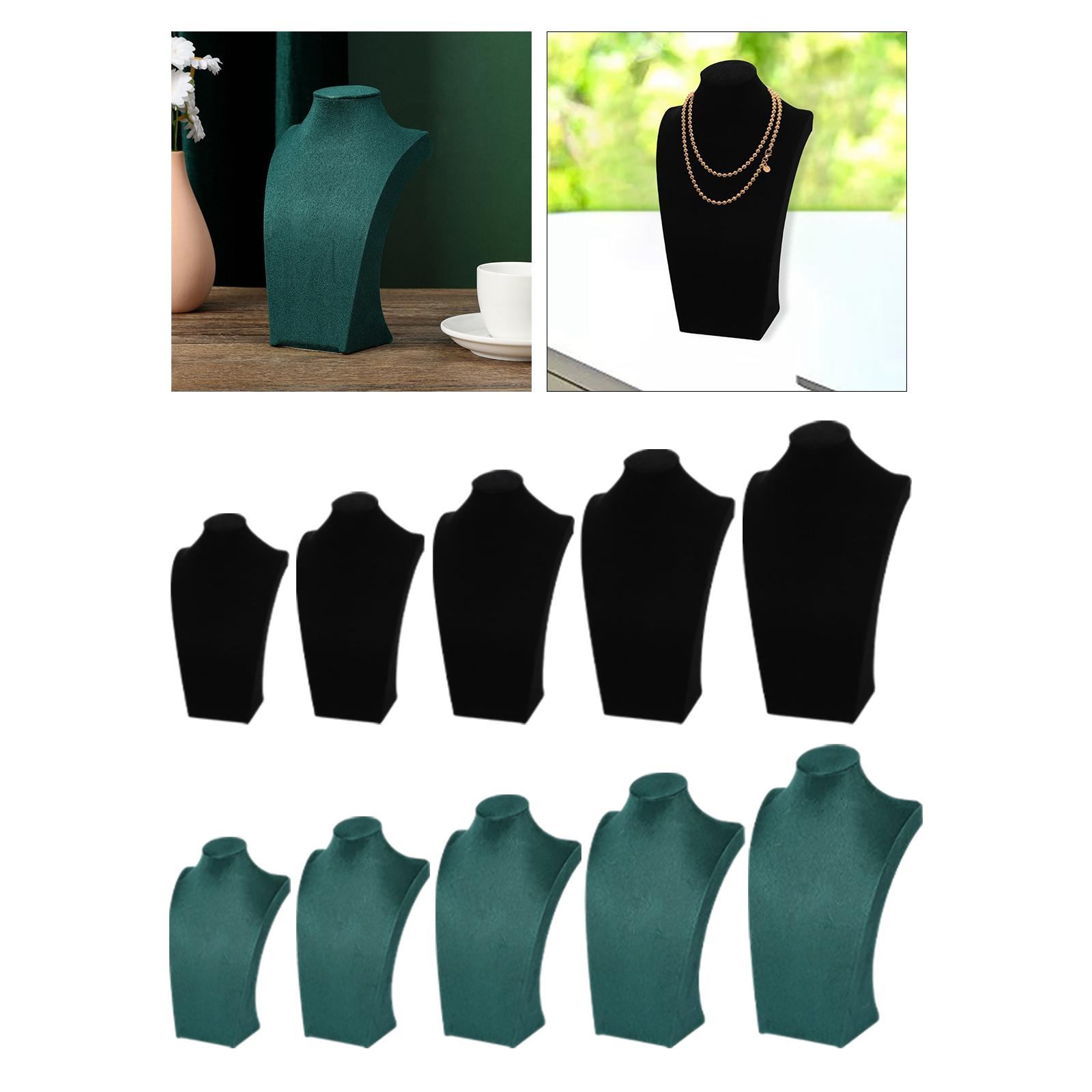 Necklace Bust Jewelry Bust Sta - Body Jewelry Display 评论和价格