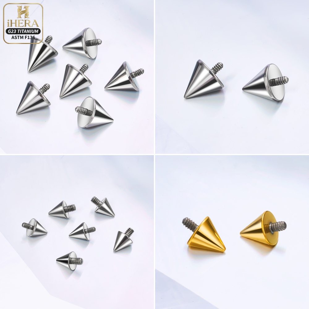 Titanium Ball Cone Replacement - Body Jewelry Replacement Ball 评论和价格