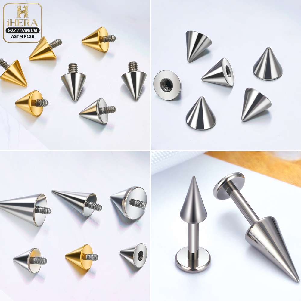 Titanium Ball Cone Replacement - Body Jewelry Replacement Ball 评论和价格
