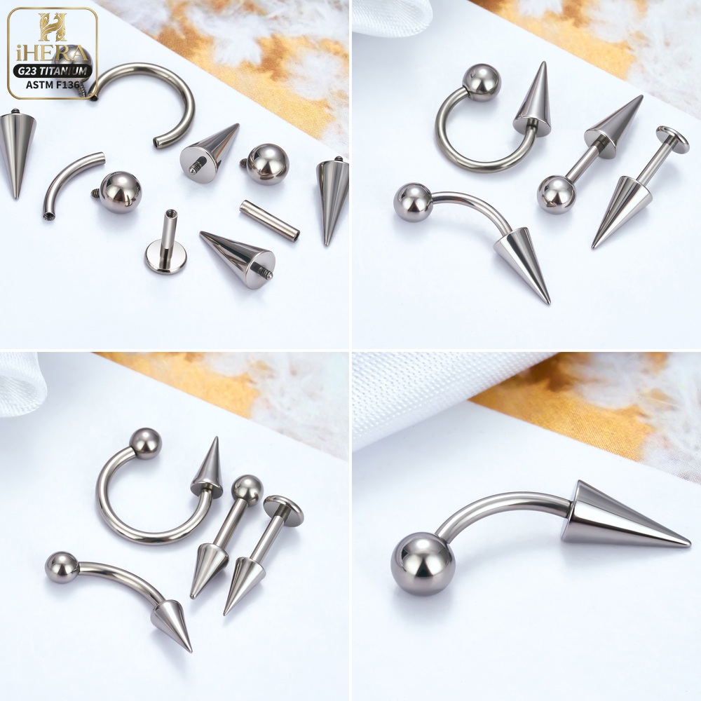 Titanium Ball Cone Replacement - Body Jewelry Replacement Ball 评论和价格