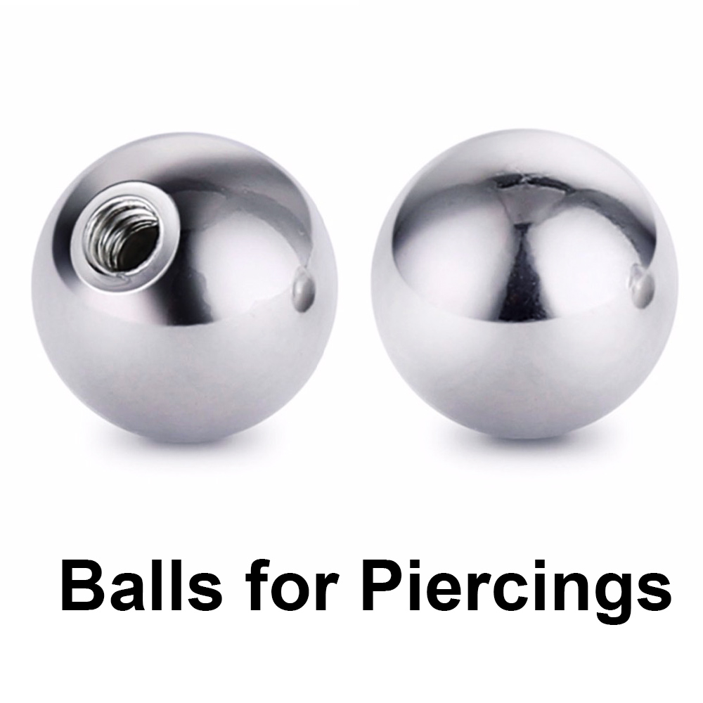 20 Pieces Stainless Steel Repl - Body Jewelry Replacement Ball 评论和价格
